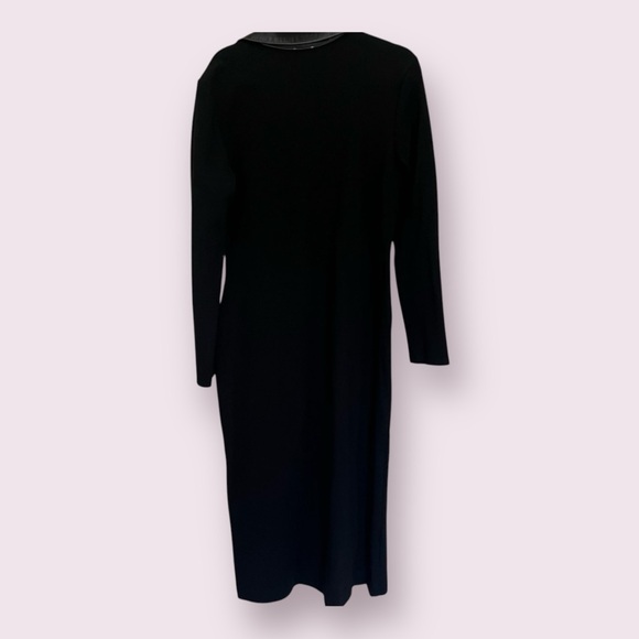 STAUD Black Zip-Front Dress - Picture 4 of 6